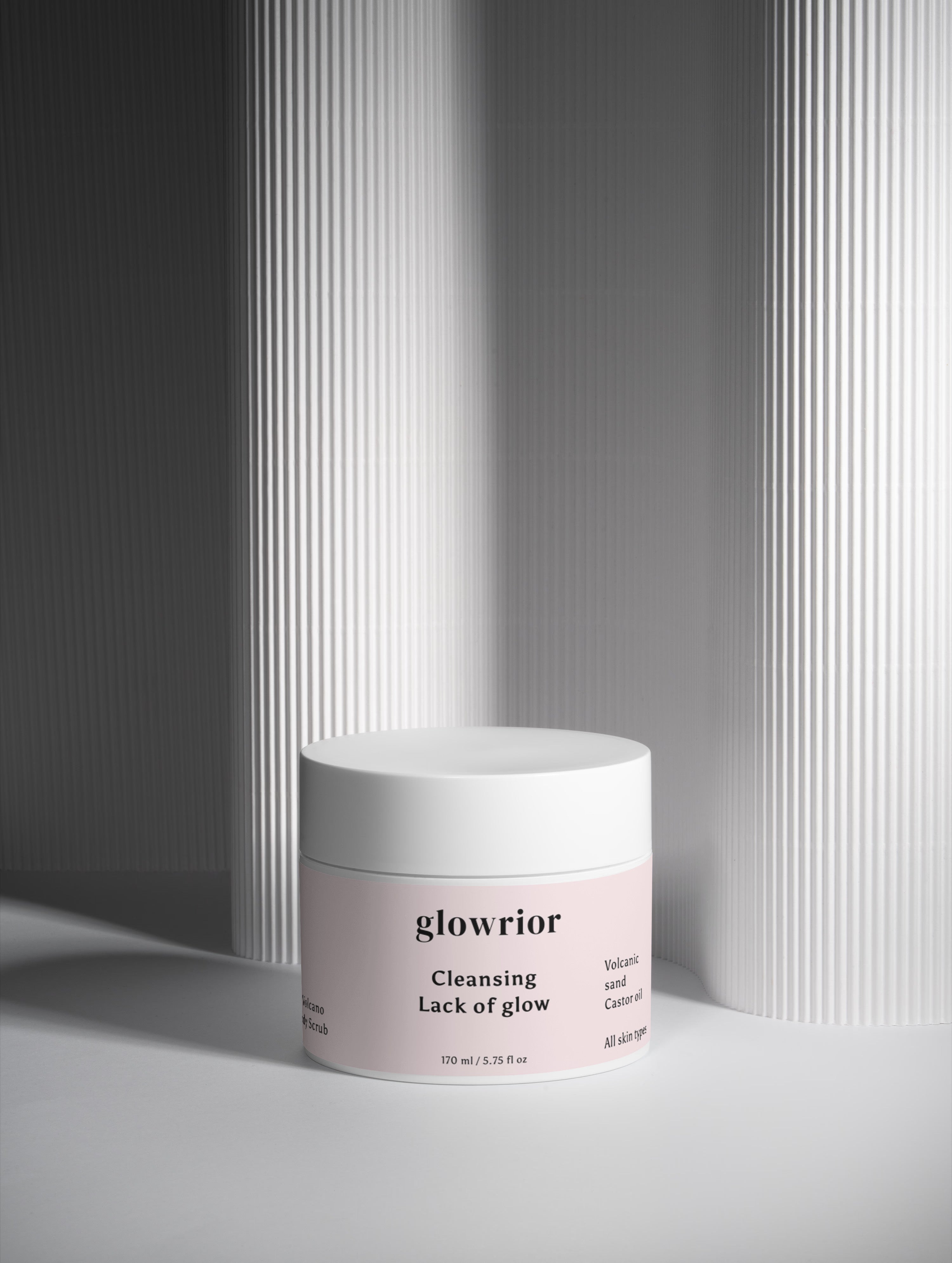 Glowrior Volcanic Sand Face & Body Scrub